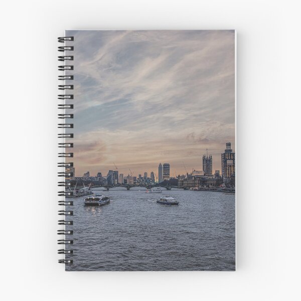 Item preview, london sunset with London eye from the river Thames designed and sold by kathleenjean.