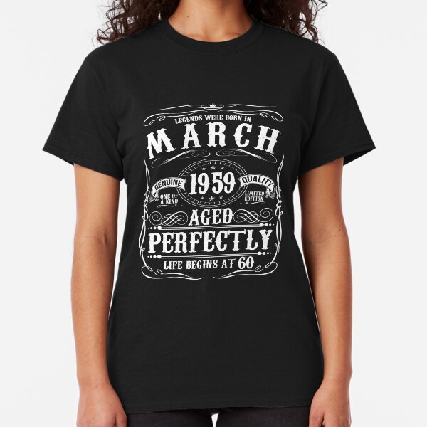 Funny Birthday Ladies T-Shirt Legends Are Born In December Gift Humour 30th 40th