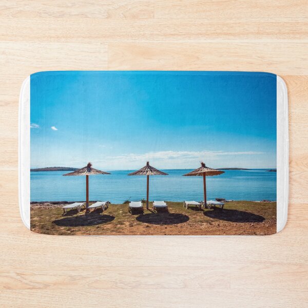 Item preview, Beach umbrella at the sea in Premantura designed and sold by zakaz86.