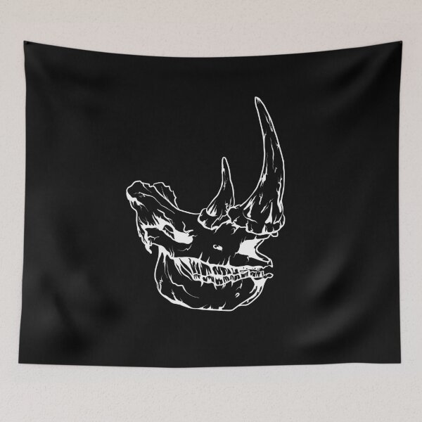 Item preview, Rhino skull designed and sold by Yulia Fushtey.
