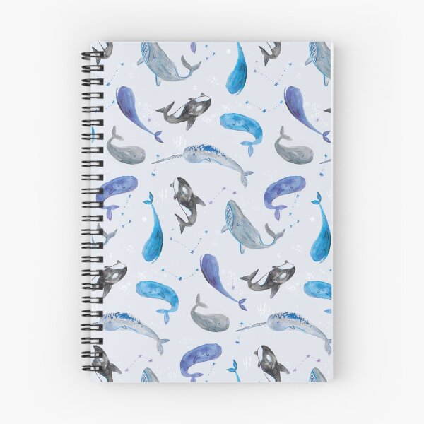 Item preview, Watercolour whales painting designed and sold by laura didthis.