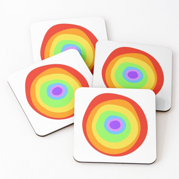 Item preview, Rainbow Colours Abstract Pattern designed and sold by Adam Regester.
