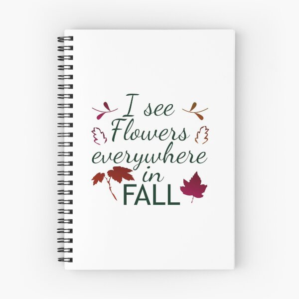 Item preview,  Autumn Fall Pretty Leaves With Words designed and sold by Oirabot.