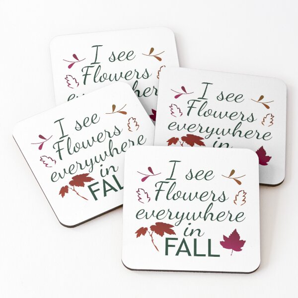 Item preview,  Autumn Fall Pretty Leaves With Words designed and sold by Oirabot.