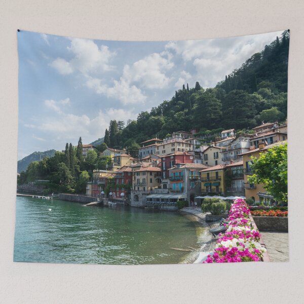 Item preview, Picture Perfect Waterfront - Charismatic Varenna Lake Como Lombardy Italy designed and sold by Georgia Mizuleva.