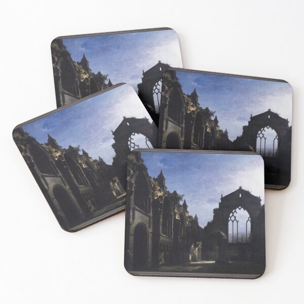 Item preview, The Ruins of Holyrood Chapel by Louis Daguerre designed and sold by Xzendor7 Digital Art Creations.