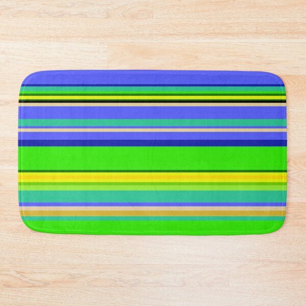 Item preview, Color Stripes 2 - blue and green designed and sold by Istvan Ocztos.