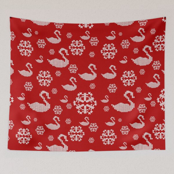 Item preview, Swan Christmas designed and sold by CapnMarshmallow.