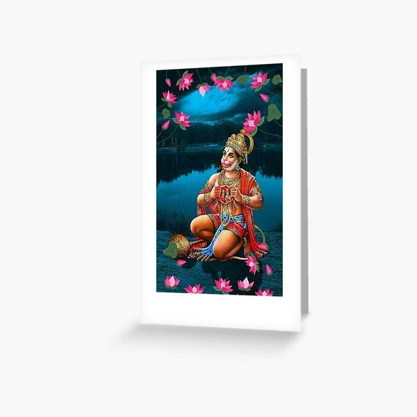 Hanuman Greeting Card