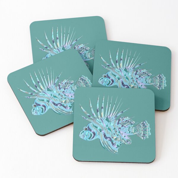 Item preview, TURQUOISE LION FISH 150 designed and sold by sana90.
