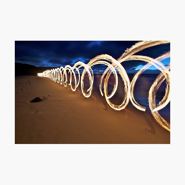 Running with Fire I Photographic Print