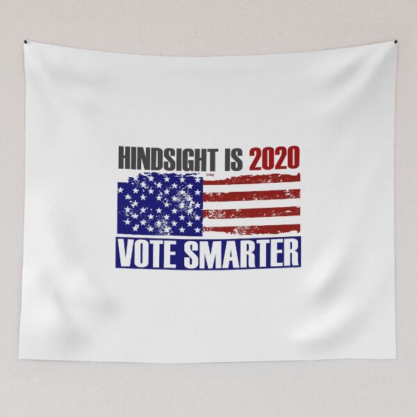 Item preview, HINDSIGHT VOTE SMARTER anti trump voters 2020 election 86 45 designed and sold by hadleydesigns.