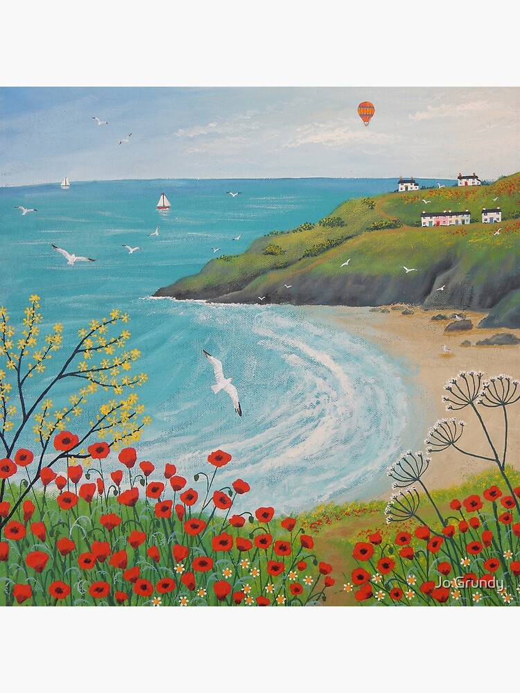 The Path to Poppy Bay by Jogrundyart