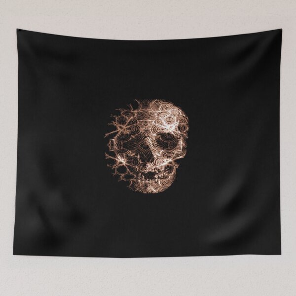 Item preview, Gothic Skull with Underwater Ripple Illusion designed and sold by EightWinds.