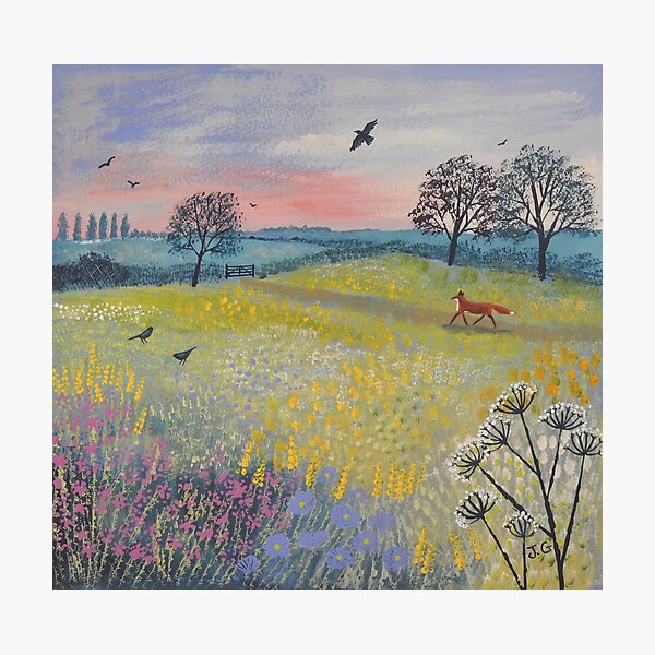 Item preview, Across Evening Meadow designed and sold by Jo Grundy.