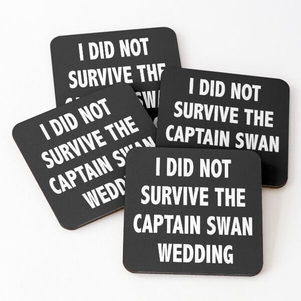 Item preview, I didn't survive Captainswan wedding designed and sold by CapnMarshmallow.