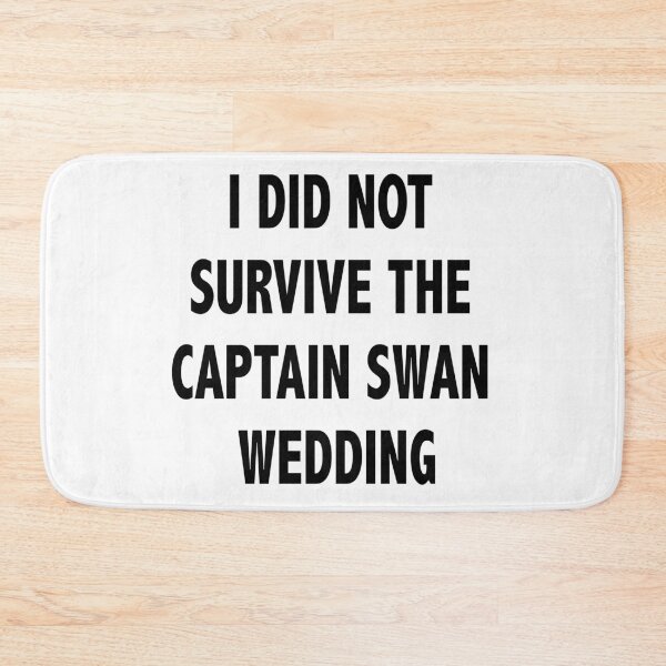 Item preview, I didn't survive Captainswan wedding designed and sold by CapnMarshmallow.