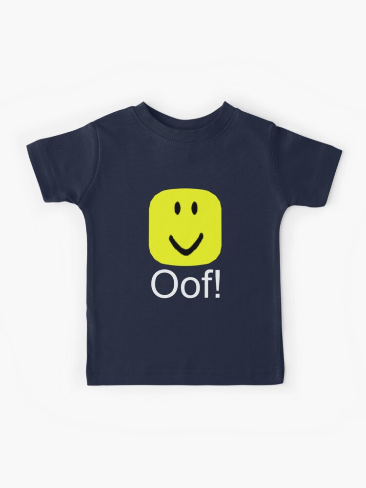 Roblox Oof Noob Big Head Kids T Shirt By Smoothnoob Redbubble - bighead roblox oof