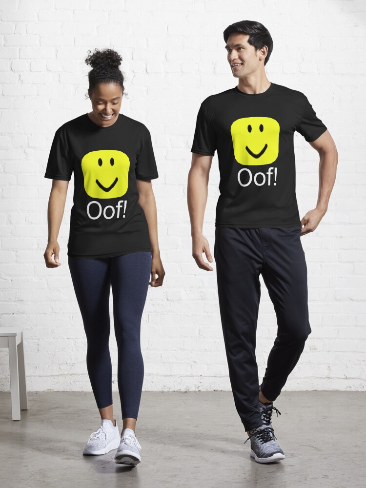 Roblox Oof Noob Big Head Active T Shirt By Smoothnoob Redbubble - roblox oof noob t shirt by smoothnoob redbubble