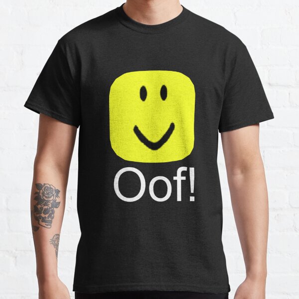 Oof Head T Shirts Redbubble - spider big head roblox