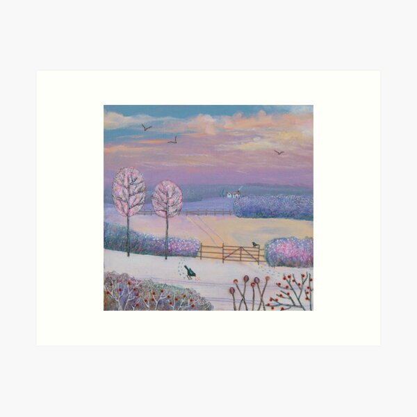 Winter Morning Art Print