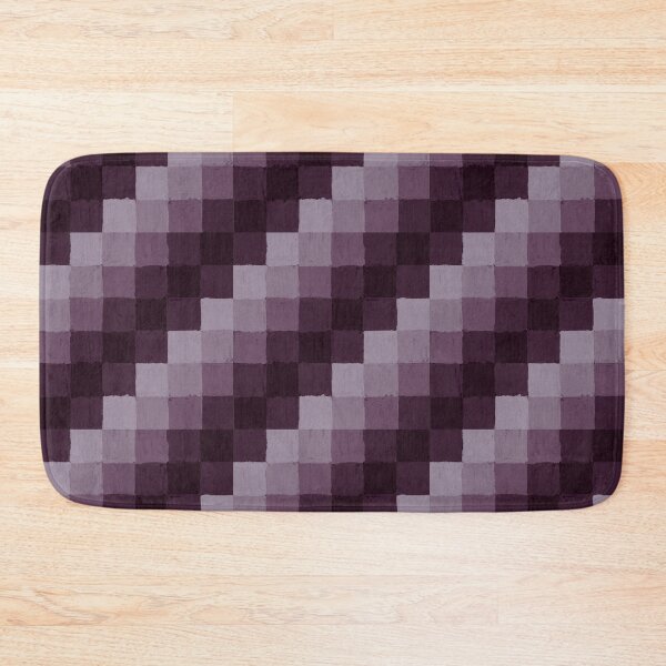 Item preview, Hand drawn purple pastel checks designed and sold by BlertaDK.