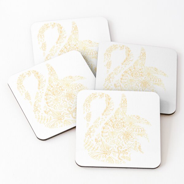 Item preview, Swan - Yellow designed and sold by CapnMarshmallow.