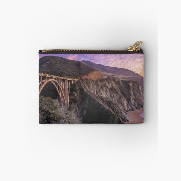 Item preview, Digital Art Composition of Bixby Creek Bridge, California at Dusk. designed and sold by davidelder.