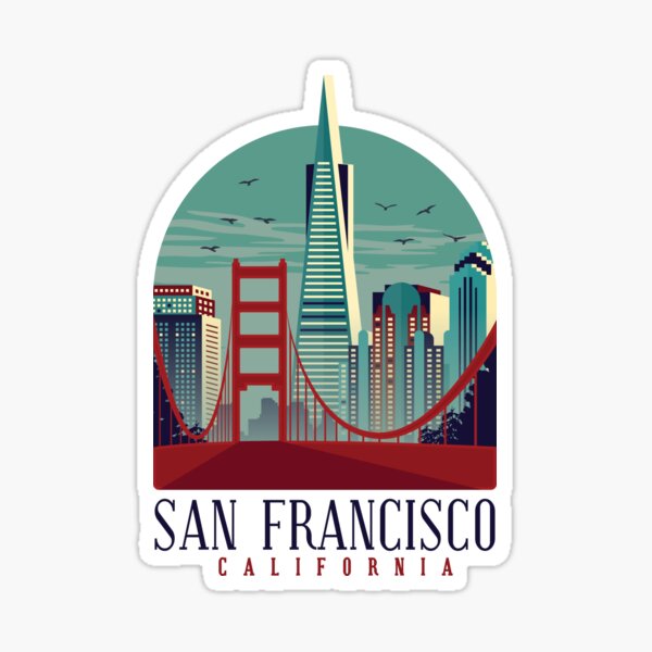 San Francisco, Californie Sticker