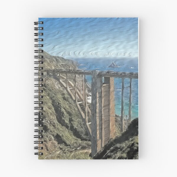 Item preview, Digital Art Composition of Bixby Creek Bridge, California. designed and sold by davidelder.