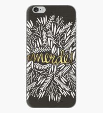 Pardon My French – Gold on Black iPhone Case