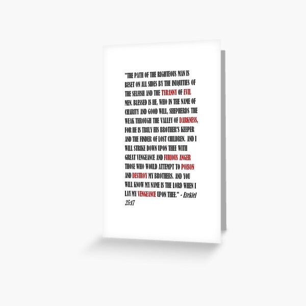Pulp Fiction Greeting Card