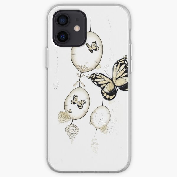 Papillon du Monde Graine - Papillon du monde des semences Coque souple iPhone