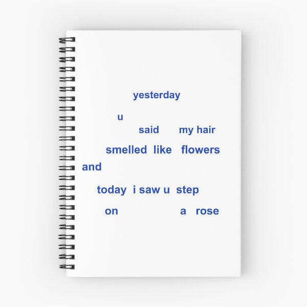 Item preview, poetry aesthetic designed and sold by daesangsuga.