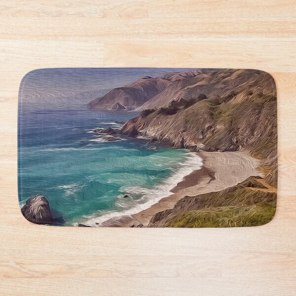 Item preview, Digital Art Composition of Californias Big Sur Pacific Coast. designed and sold by davidelder.