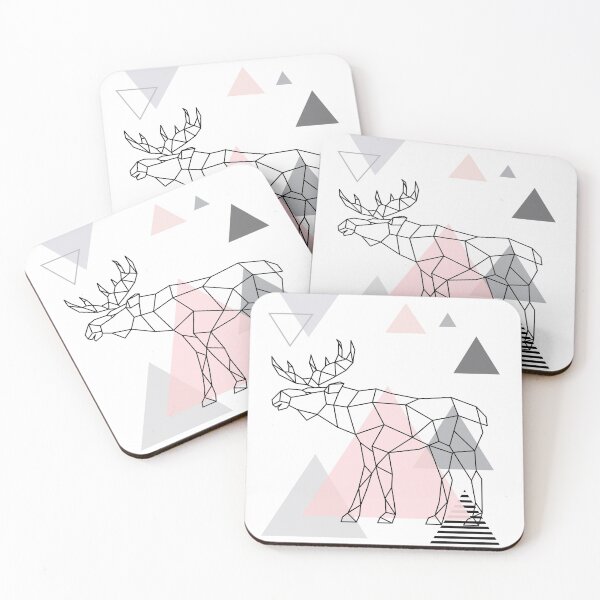 Item preview, Scandinavian Moose Minimalist decor designed and sold by CacaoDesigns.