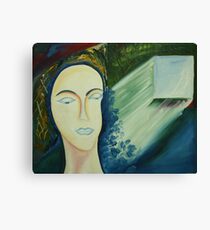 The open window Canvas Print