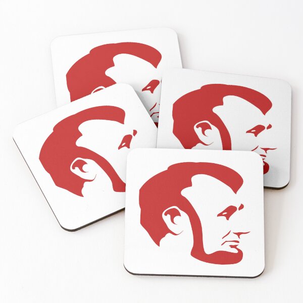 Item preview, Red Abraham Lincoln Silhouette designed and sold by MclaughlinGifts.