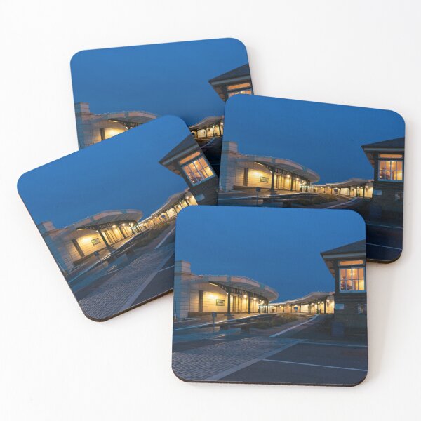 Item preview, Folkestone Harbour Station by Night  designed and sold by hawkie.