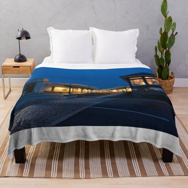 Item preview, Folkestone Harbour Station by Night designed and sold by hawkie.