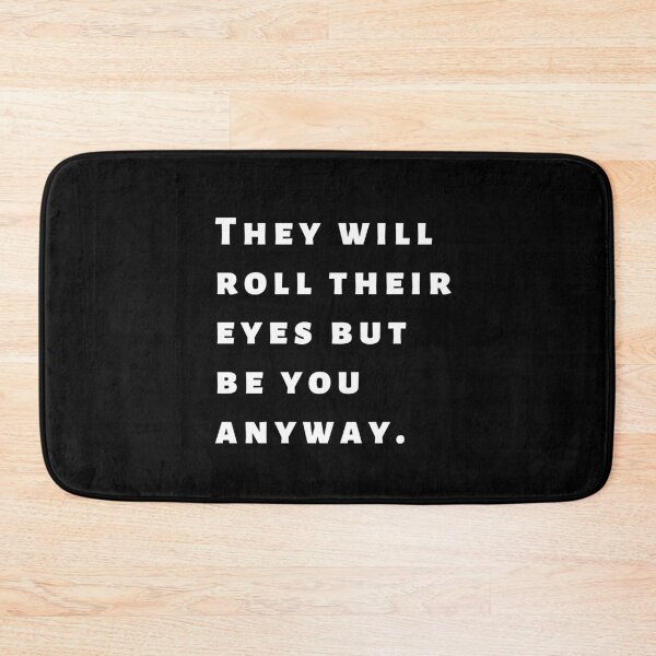 Item preview, Be Yourself Plain Text Cute Funny Gift Sarcastic Happy Fun Introvert Awkward Geek Hipster Silly Inspirational Motivational Birthday Present designed and sold by EpsilonEridani.