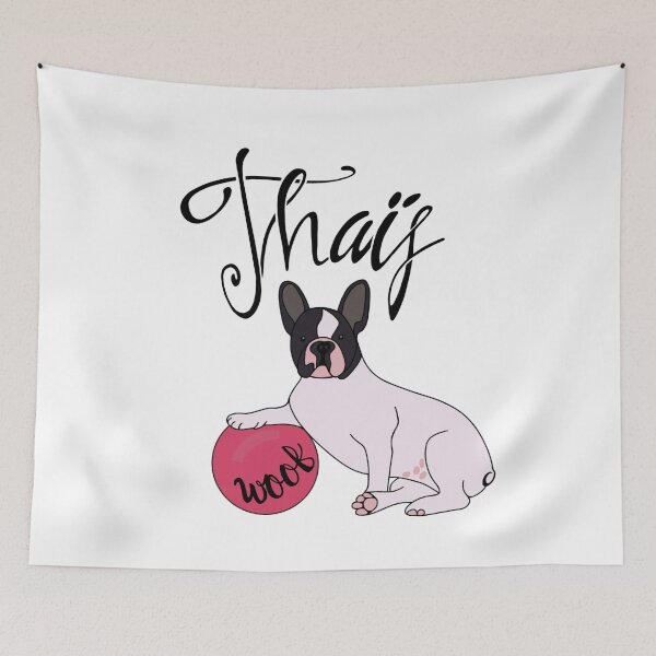 Item preview, THAIS, THE FRENCH BULL DOG designed and sold by axelle1410.