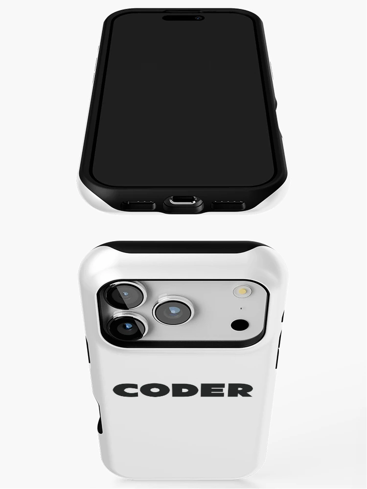 Thumbnail 3 of 4, iPhone Case, Coder Startup Code Programming Software Engineering designed and sold by ProjectX23.