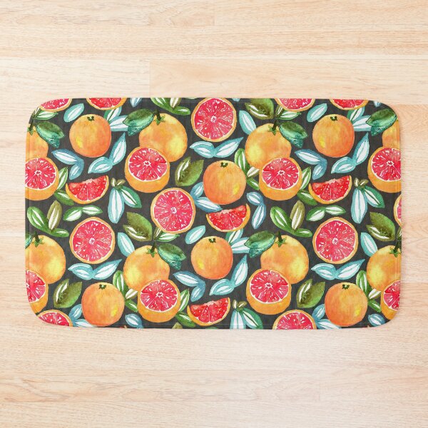 Item preview, Grapefruits On Navy designed and sold by TigaTiga.