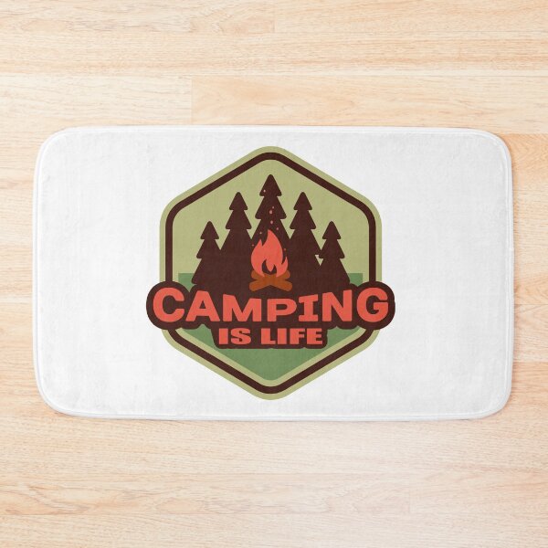 Item preview, Camping Is Life designed and sold by MclaughlinGifts.
