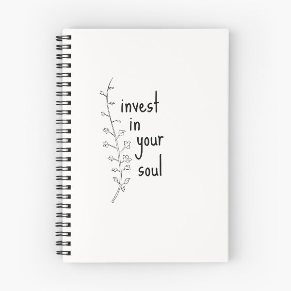 Item preview, Invest In Your Soul White Cute Funny Gift Sarcastic Happy Fun Introvert Awkward Geek Hipster Silly Inspirational Motivational Birthday Present designed and sold by EpsilonEridani.