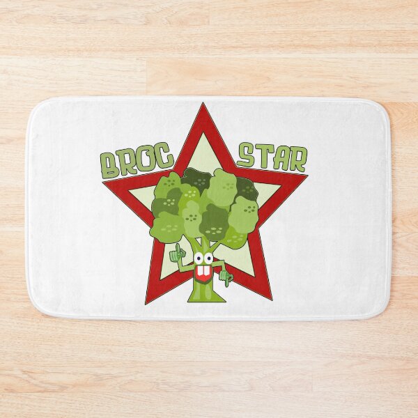 Item preview, Funny Vegan Cartoon - Broc Star designed and sold by MclaughlinGifts.