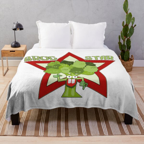 Item preview, Funny Vegan Cartoon - Broc Star designed and sold by MclaughlinGifts.