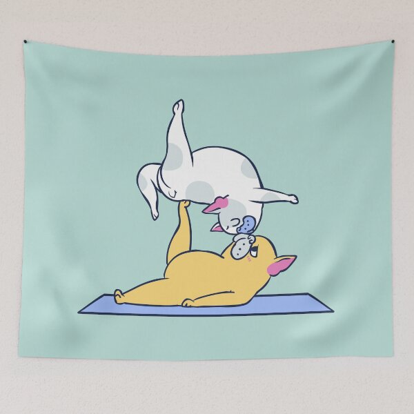 Item preview, AcroYoga French Bulldog designed and sold by Huebucket.