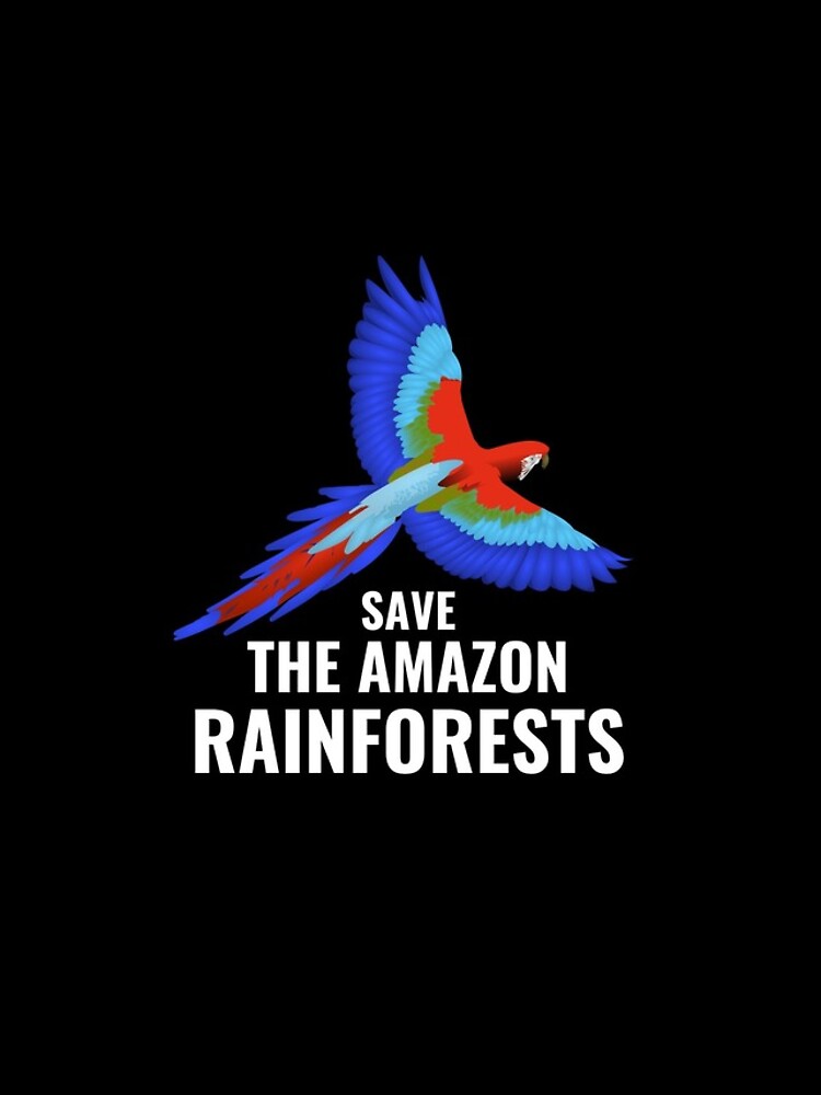 "Save the Amazon Forest Save the Earth Help Emergency Nature